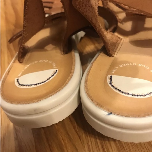 New Direct This is Our Other Line Strappy Sandal 37 or 39; 7 or 9 - Picture 7 of 13